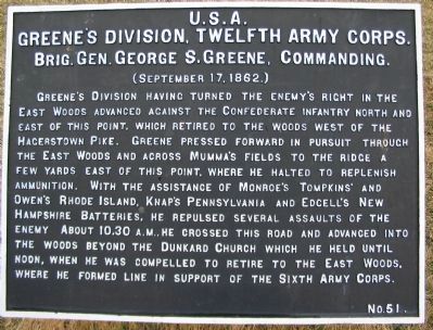 Greene's Division Tablet. Click for full size. Greene's Division Tablet image. Click for full size.