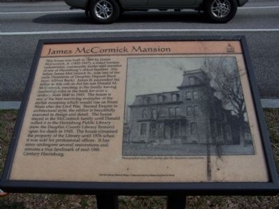 James McCormick Mansion Marker image. Click for full size.