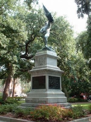 Sergeant Jasper Monument at Center of Madison Square image. Click for full size.