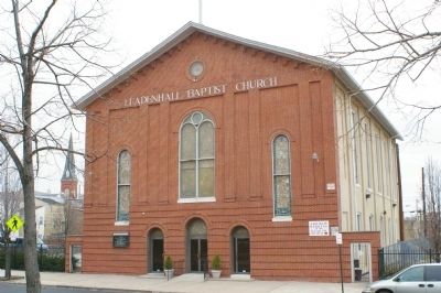 Leadenhall Baptist Church Marker image. Click for full size.