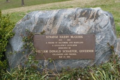 Senator Harry McGuirk Marker image. Click for full size.