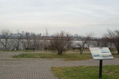 Reviving the Waterfront marker with the Patapsco River in the background image. Click for full size.