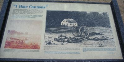 "I Hate Cannons" Marker. Click for full size. "I Hate Cannons" Marker image. Click for full size.