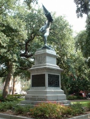 Sgt. William Jasper Monument, Center Point of the Square. Click for full size. Sgt. William Jasper Monument, Center Point of the Square image. Click for full size.