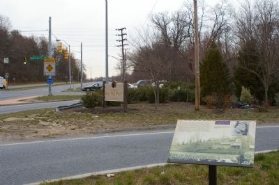 Franklintown's Historic Roots Marker. Click for full size. Franklintown's Historic Roots Marker image. Click for full size.