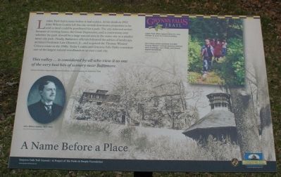 A Name Before a Place Marker. Click for full size. A Name Before a Place Marker image. Click for full size.