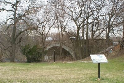 Marker and the Gwynns Falls image. Click for full size.