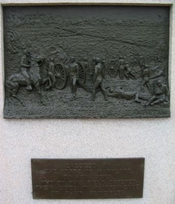 "Walcott's" First Maryland Battery, U.S.A. at Antietam. Click for full size. "Walcott's" First Maryland Battery, U.S.A. at Antietam image. Click for full size.