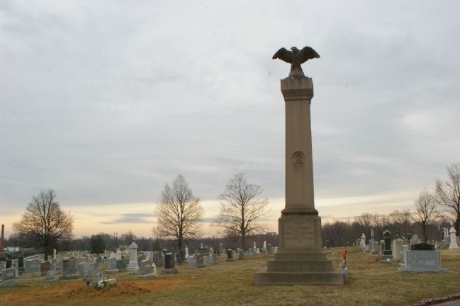 Memorial to John E. Burbage image. Click for full size.