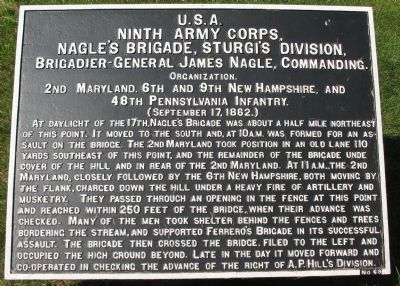 Nagle's Brigade Tablet image. Click for full size.