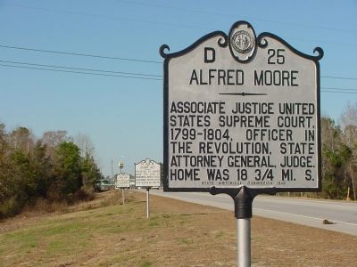 Alfred Moore Marker image. Click for full size.