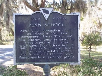 Penn School Marker Reverse side image. Click for full size.