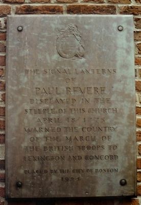 North Church Marker. Click for full size. North Church Marker image. Click for full size.