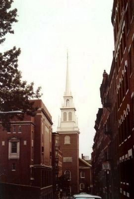 A View of North Church from Hull Street. Click for full size. A View of North Church from Hull Street image. Click for full size.