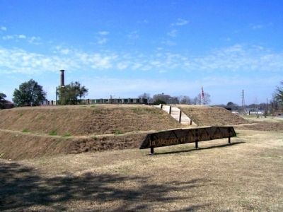 Spring Hill Redoubt is a part of the Battlefield Park image. Click for full size.