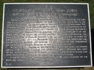 Sturgis' Division Tablet. Click for full size. Sturgis' Division Tablet image. Click for full size.