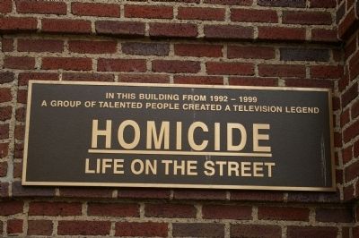 In This Building From 1992 - 1999 Marker. Click for full size. In This Building From 1992 - 1999 Marker image. Click for full size.