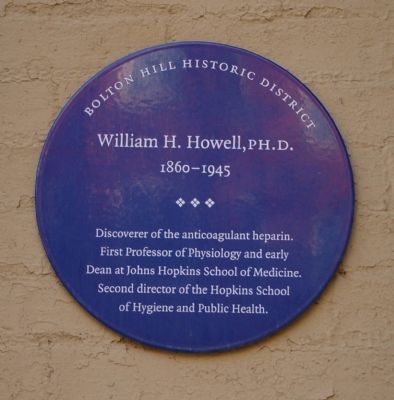 William H. Howell, Ph.D. Marker image. Click for full size.