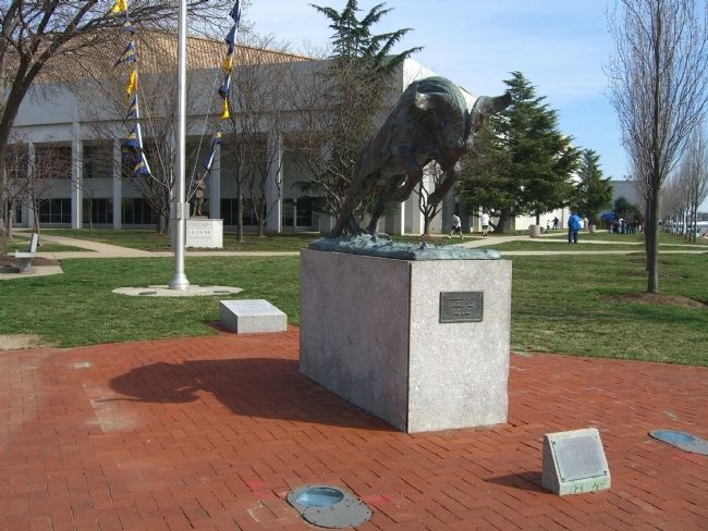 The Navy Mascot Marker. Click for full size. The Navy Mascot Marker image. Click for full size.