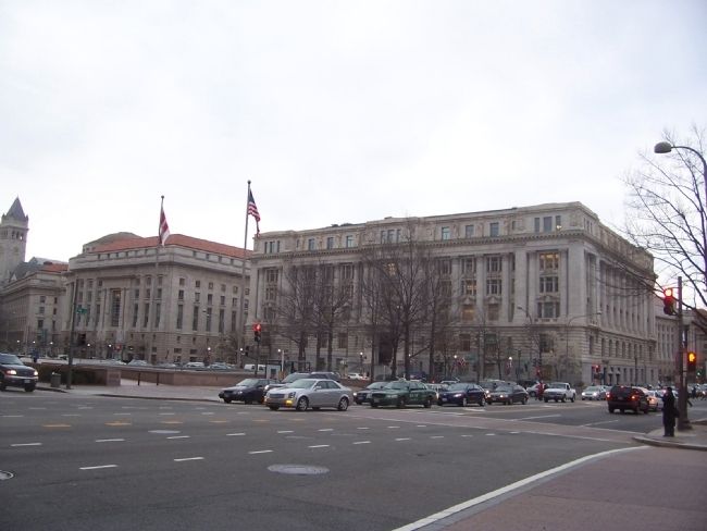 Freedom Plaza, 14th and Pennsylvania, NW.. Click for full size. Freedom Plaza, 14th and Pennsylvania, NW. image. Click for full size.