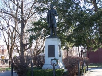 Statue of Governor Curtin image. Click for full size.