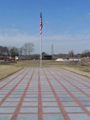 Marker is in the New Battlefield Memorial Park image. Click for full size.