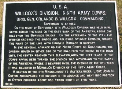 Willcox's Division Tablet. Click for full size. Willcox's Division Tablet image. Click for full size.