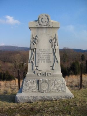 36th Ohio Volunteer Infantry Monument. Click for full size. 36th Ohio Volunteer Infantry Monument image. Click for full size.