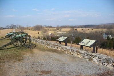 Interpretive Markers at Stop 10. Click for full size. Interpretive Markers at Stop 10 image. Click for full size.