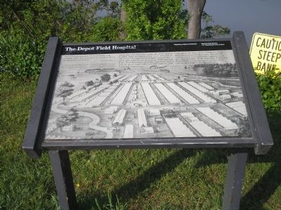 The Depot Field Hospital Marker image. Click for full size.
