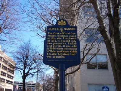 Executive Mansion Marker image. Click for full size.