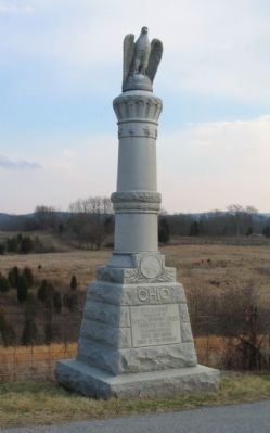 28th Ohio Volunteer Infantry Monument image. Click for full size.
