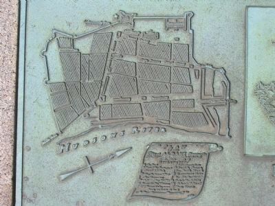 Detail of Fort Frederick Plaque image. Click for full size.
