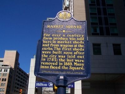 Market Square Marker image. Click for full size.
