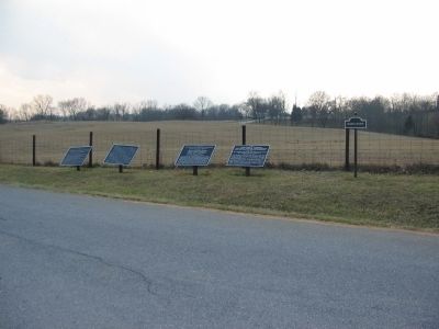 Confederate Tablet Cluster at Stop 10. Click for full size. Confederate Tablet Cluster at Stop 10 image. Click for full size.