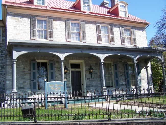 John Harris Mansion. Click for full size. John Harris Mansion image. Click for full size.