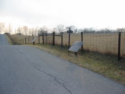Confederate Tablets along Branch Avenue. Click for full size. Confederate Tablets along Branch Avenue image. Click for full size.