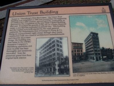 Union Trust Building Marker image. Click for full size.