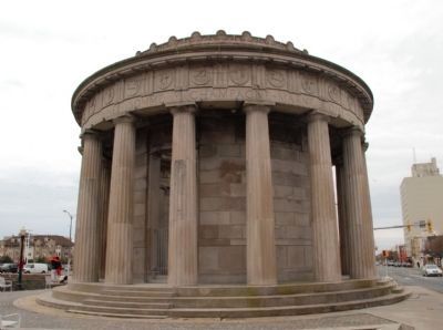 Exterior of Greek Temple Monument image. Click for full size.