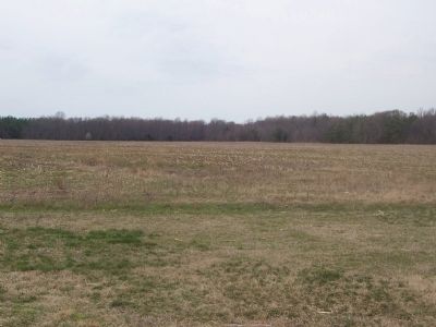 View of the former Columbia Air Center site, west of marker image. Click for full size.