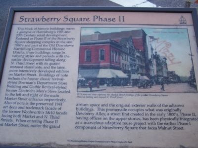 Strawberry Square Phase II Marker image. Click for full size.