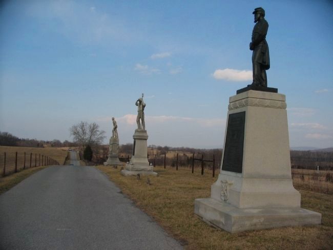 Pennsylvania Monuments along the Central Section of Branch Avenue image. Click for full size.