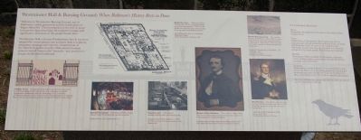Westminster Hall & Burying Ground: Where Baltimore's History Rests in Peace Marker image. Click for full size.