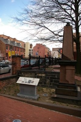 Westminster Hall & Burying Ground: Where Baltimore's History Rests in Peace Marker image. Click for full size.