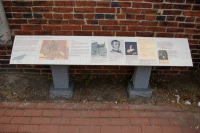 Poe's Baltimore: A Place of Beginnings and Endings Marker. Click for full size. Poe's Baltimore: A Place of Beginnings and Endings Marker image. Click for full size.