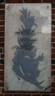 A La Memorie DEdgar Allan Poe Marker. Click for full size. A La Memorie DEdgar Allan Poe Marker image. Click for full size.