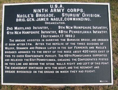 Nagle's Brigade Tablet image. Click for full size.