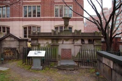 Bernard von Kapff marker and vault. Click for full size. Bernard von Kapff marker and vault image. Click for full size.