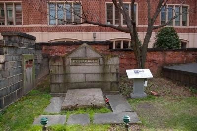 Marker and Stricker family vault. Click for full size. Marker and Stricker family vault image. Click for full size.