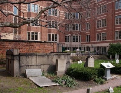 Among Family and Original Burial Place markers image. Click for full size.